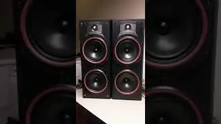 Testing B&W DM320 speakers