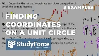Finding Coordinates on a Unit Circle