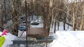 Сборка и установка вертикальной пожарной лестницы П-1.1