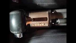 Hyundai Getz.Замена лампы подсветки селектора акпп, и ламп подсветки кнопок подогрева сидений