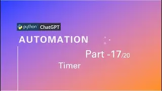 Build a Countdown Timer, Alarm World Clock, Boxing Match, EMOM TABADA & Jump Rope timer using Python