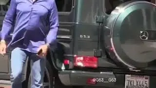 Сильвестр Сталлоне  на Gelendwagen G63
