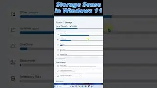 Slow Computer? Storage Sense 