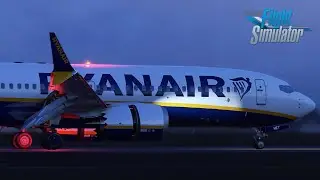 MSFS | IFLY 737 MAX 8 | Ryanair landing in London Stansted