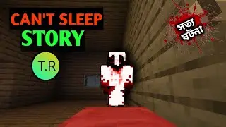 কি হয়েছিল সেই দুইজন Minecrft Player দের সাথে || Can't Sleep Creepypasta!
