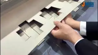 Grey Board Groove Cutting for Gift Boxes