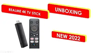 REALME 4K SMART GOOGLE TV STICK UNBOXING