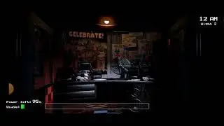 прохожу первую ноч во FNAF 1!