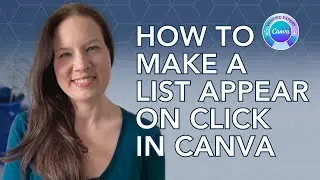 How to Make Text & Elements Appear On Click in Canva (New Canva Feature!)