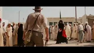 Indiana Jones Shoots The Swordsman | Raiders Of The Lost Ark (1981)