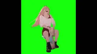Power playing in the playground - Green Screen