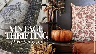 🤪I GOT ANOTHER ONE! THRIFT WITH ME & STYLED THRIFT HAUL! | Thrift Shopping, Goodwill, Home Decor