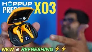 HOPPUP Predator Xo3 Gaming Earbuds with 35MS Low Latency & Unique Design 🔥🔥 Complete Testing ⚡⚡