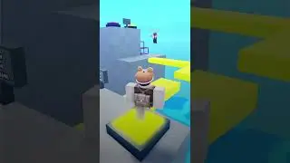 Muscle Man & Ken Play's Obby Together!! 💪😲 