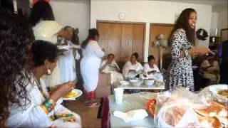 Ethiopian Wedding Breakfast 1.