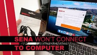 Sena won't connect to computer - How to fix