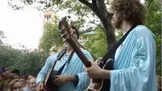 Dispatch - Flying Horses - Live Acoustic - Washington Square Park - Up Close!