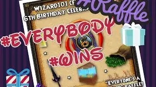 Wizard101 Central - Everybody WIns Raffle