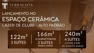 Casa Espaço Cerâmica Terracota  | 122 - 166 - 240 m2 | (11) 99265-6558