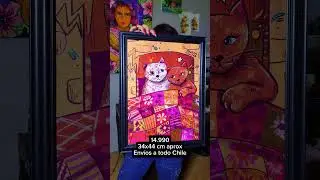 Si te gusta la ilustración y los gatitos, estas en el perfil correcto💖😻#art #gatos #artista