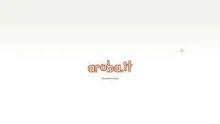 Crea server su aruba