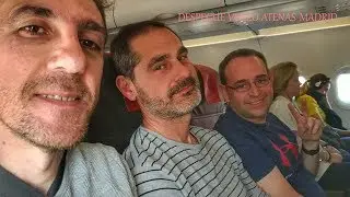 Despegue vuelo Atenas - Madrid.
