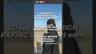 #workfromhomeopportunity@nilouferkhanam123. follow me on Instagram
