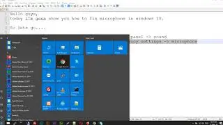 How to fix microphone in Windows 10 after update (May 2018)