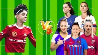 Ronaldo Jr vs Girls Football 👏