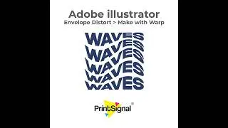 Adobe illustrator Tutorial for Beginners | Graphic Design Basic Knowledge | Envelope Distort Warp