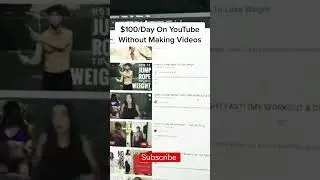 Make $100 On Youtube Without Making Videos #shorts #makemoneyonline