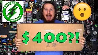 Unboxing An Amped Airsoft $400 Mystery Box! (with the WOW factor!)