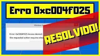 Como resolver o Erro 0xc004f025 [3 Soluções]