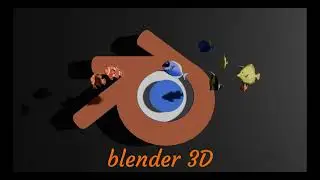 aquario - video produsido no blender