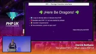 The La(te)st PHP 7 — What's new in PHP 7.4 - Derrick Rethans - PHP UK 2020