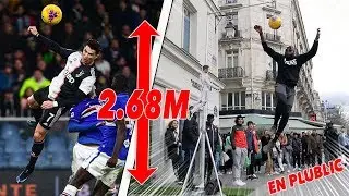 CR7 DETENTE CHALLENGE !😱 (EN PUBLIC)