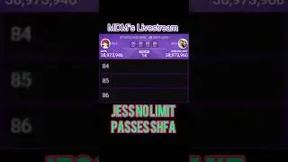 Jess No Limit passes shfa | MDM’s Top 100 Livestream 