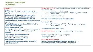 API 570 Problem Solving sample