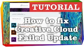 Solution - How to fix Creative Cloud Installation Failed (Premiere, Photoshop, Illiustrator)