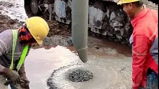Coarse Aggregate ( Concrete Pile ) Deep Foundation River Bridge