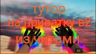Тутор на приватку в2 с софтом (звук когда говорил наперед сори надеюсы понятно)