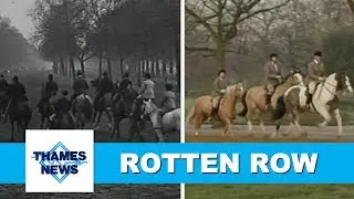 Rotten Row, Hyde Park Circuit | Thames News Archive Footage