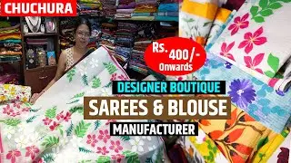 Designer Boutique Saree and Blouse Manufacturer and Wholesaler