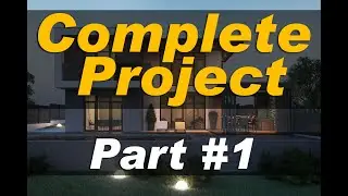 Complete House Project MODELING in Revit - Part #1 | English