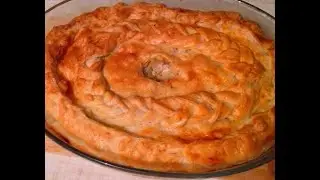 Курник.  Быстро и очень вкусно.