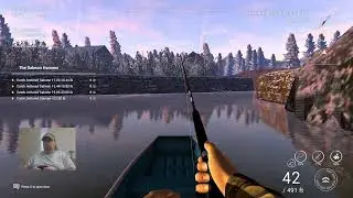 Fishing Planet ep44 Christmas Event with Fireworks finally celebrating my 10 like video.