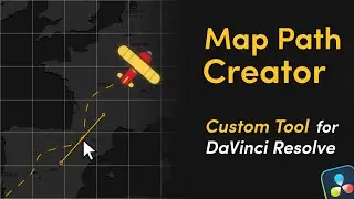 Map Path Creation Tool for DaVinci Resolve