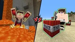 Minecraft But We Try To Die (Minecraft DeathHunt)