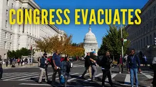 Evacuation of the US Capitol today, sort of.