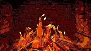 Треск дров в камине. / Звуки для медитации, отдыха и сна. /Relax